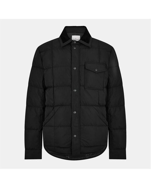 Moncler Black Marcilly Insulated Quilted Medium Puffer Jacket for men