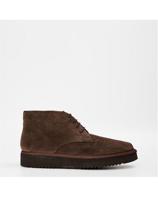 GRENSON Brown Keats Chukka Boots for men