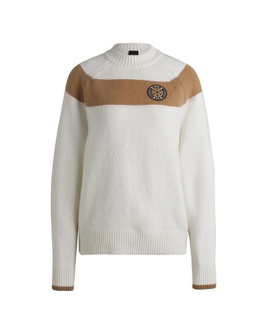 Boss Gray Lightweight Knitted Tailored Fit Top