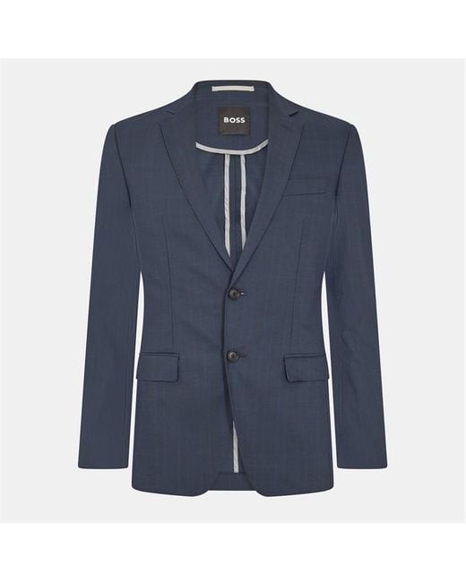 Boss Blue 2-Piece Slim Fit Suit for men