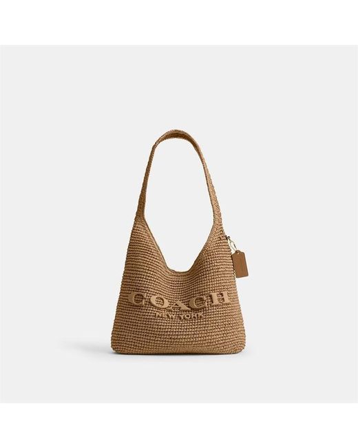 COACH Brown Brooklyn Shoulder Bag