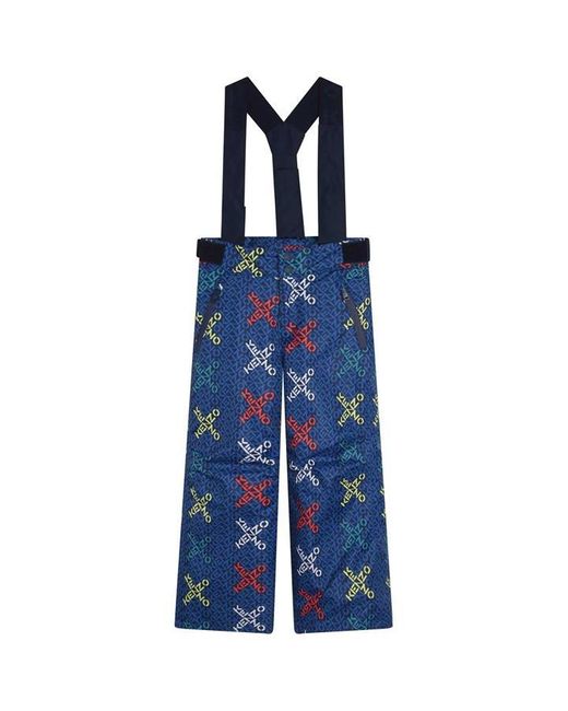 KENZO Blue Cross Dungarees Infants for men