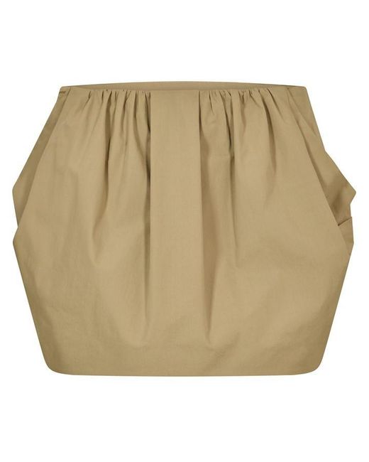 Balmain Natural Mini Skirt