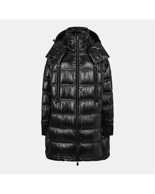 Moncler Black Down Long Puffer Jacket