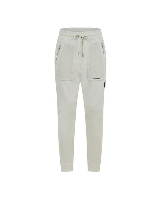 C P Company Gray Track Pants for men