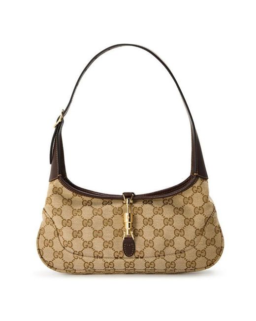 Gucci Brown Jackie Slim Medium Shoulder Bag