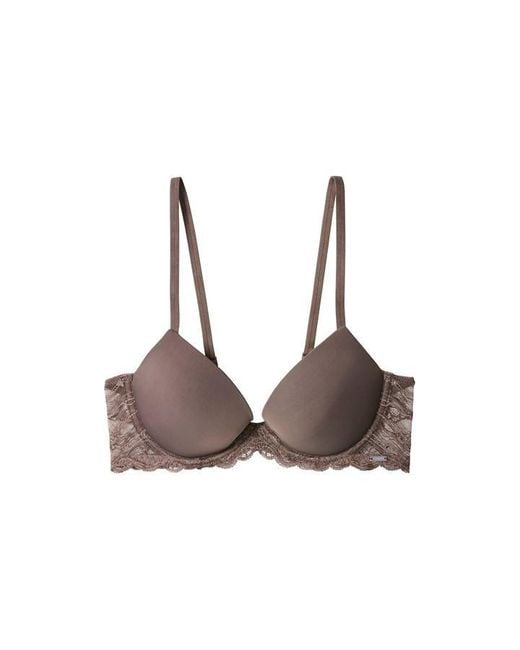 Calvin Klein Brown Full Cup Bra