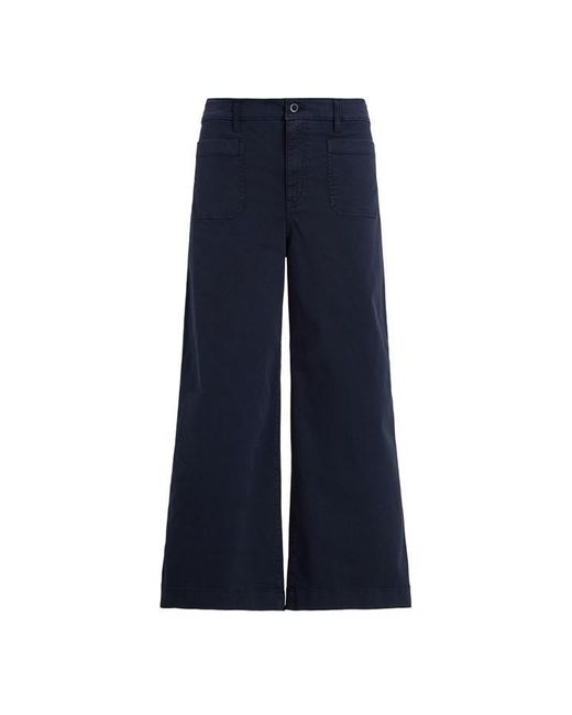 Ralph Lauren Blue Yurshane Straight Leg Trouser