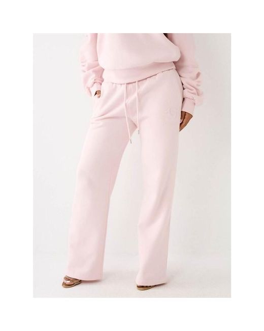 True Religion Pink Jogging Bottoms