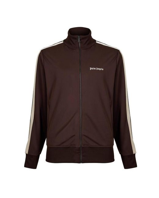 Palm Angels Brown Tracksuit Top for men