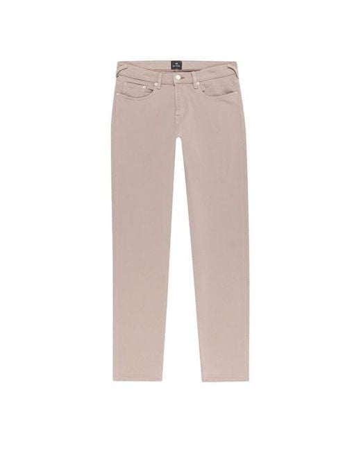 Paul Smith Gray Garment Dyed Tape Jeans for men