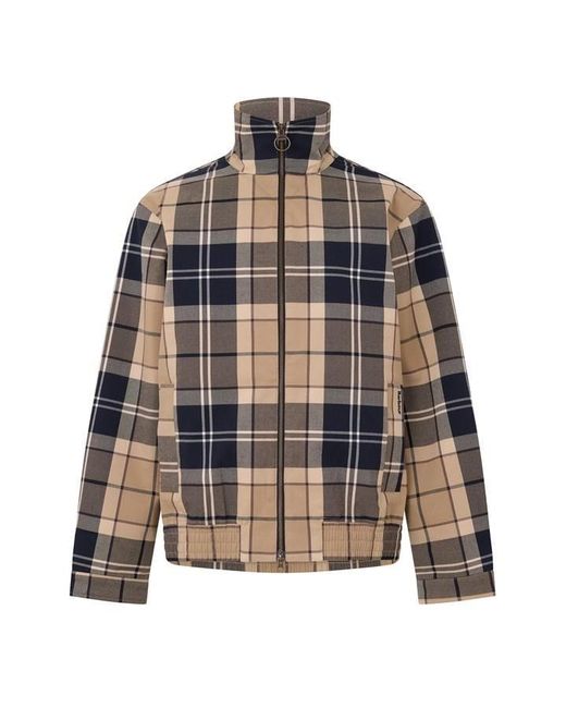 Barbour Natural B.Li Tartan Jacket Sn64 for men