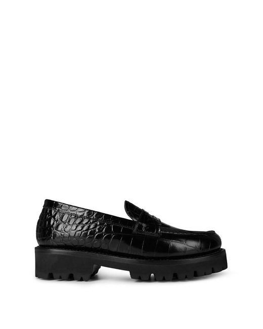 GRENSON Black Philippa Loafers