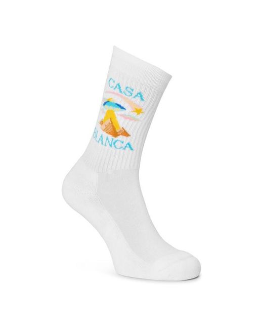 Casablanca Blue Casa Phanta Sock Sn63 for men