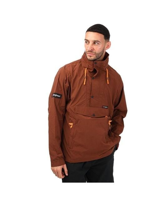 Berghaus Brown Single Point Smock Jacket for men