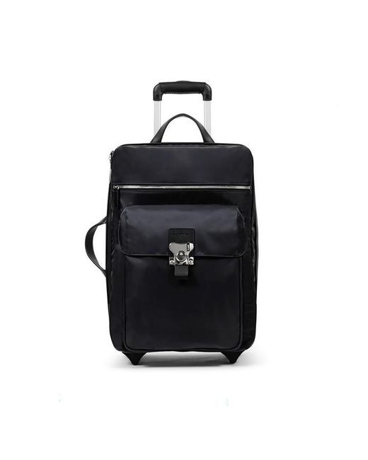 Fpm Black Adults Wheeled Duffle Soft Suitcase
