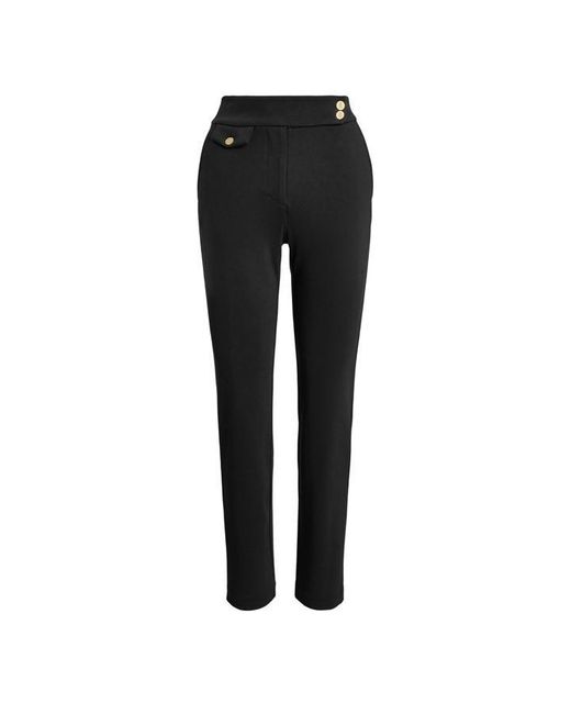 Ralph Lauren Blue Zinleah Straight Leg Trouser