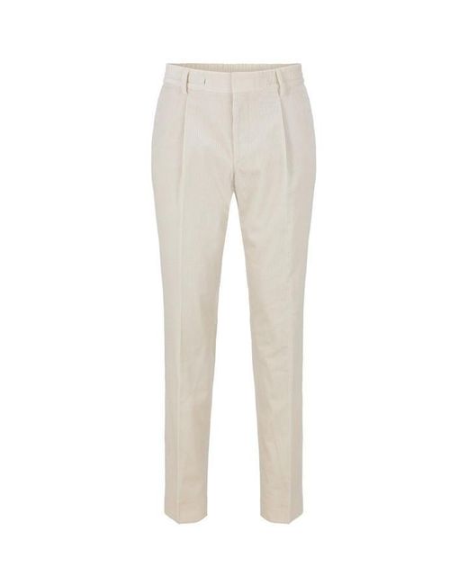 Boss Natural Closed Hem Jersey Joggers for men