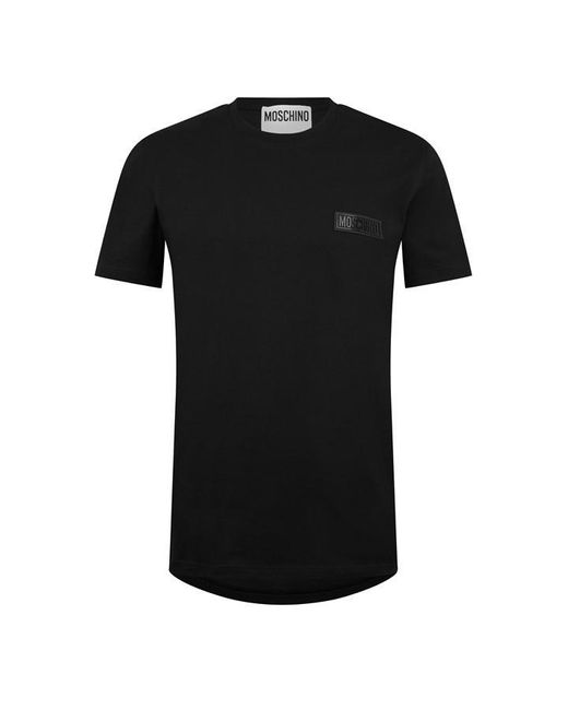 Moschino Black T-shirt Sn44 for men