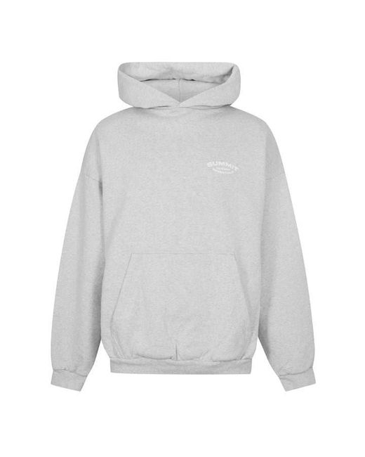 Summit Gray Lux Overhead Hoodie for men