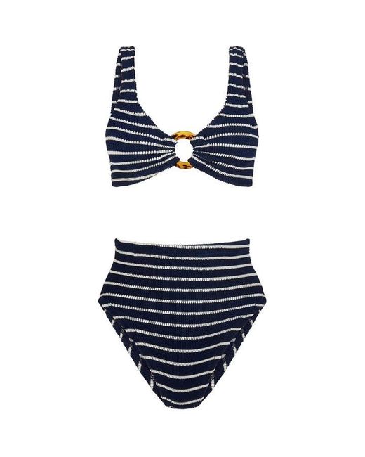 Hunza G Blue Nadine Bikini