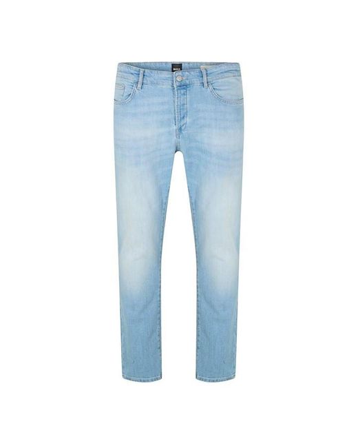 Boss Blue Delaware3 Bf Slim Fit Jeans for men