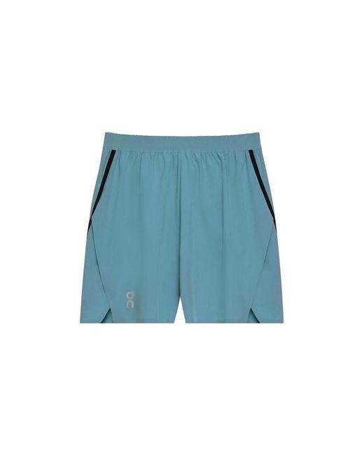 On Shoes Blue Running Shorts for men