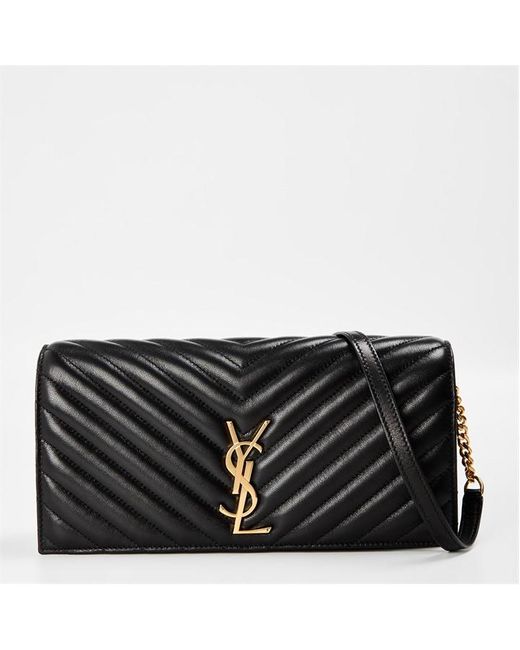 Saint Laurent Black Kate 99 Shoulder Bag
