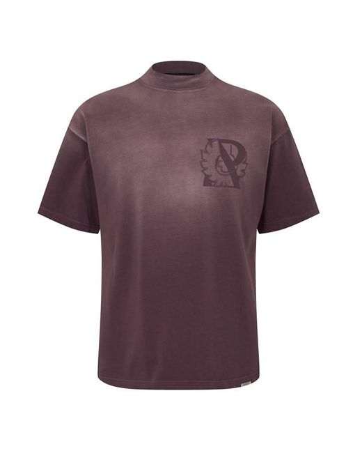 Represent Purple X Belstaff Outline Phoenix T-Shirt for men