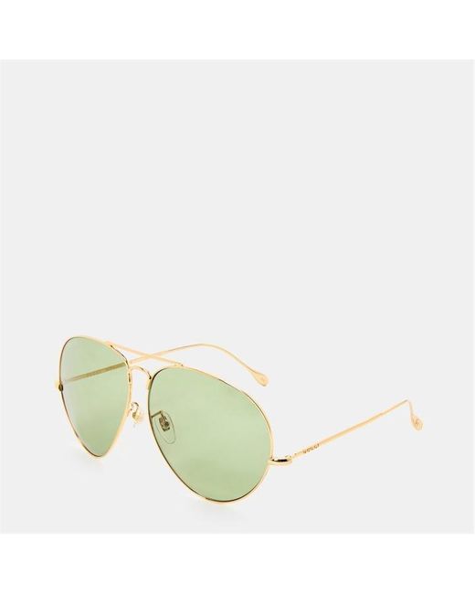 Gucci Green Aviator Sunglasses for men