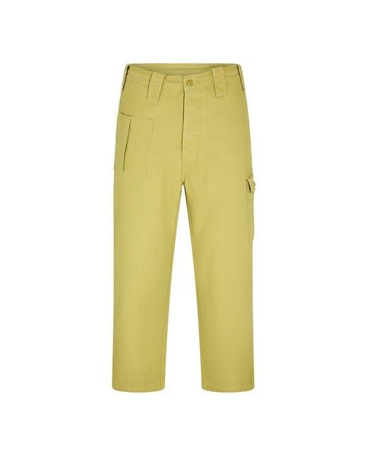 Levi's Yellow Skate Utility Straight Leg Trousers for men
