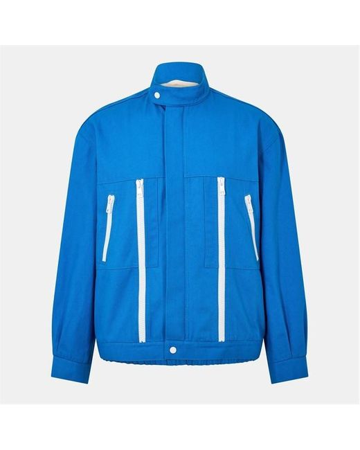 Gucci Blue Weather Resistant Softshell Jacket for men