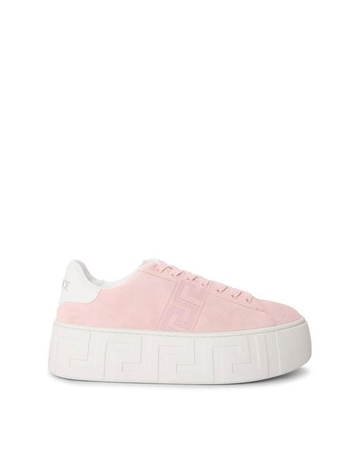 Versace Pink Platform Sneaker Platform Trainers