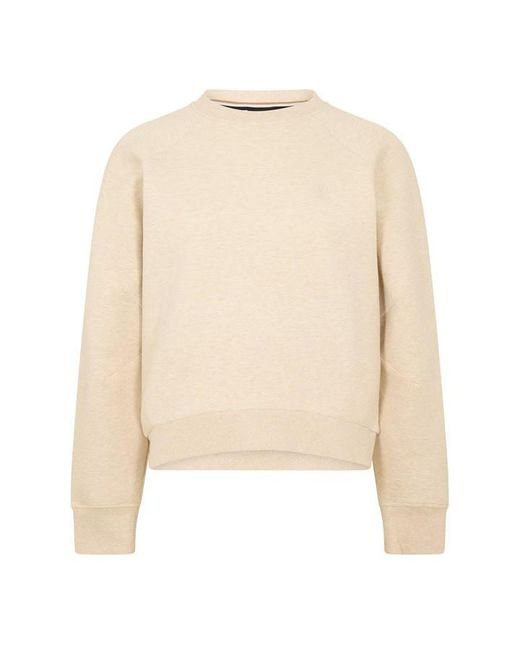 Boss Natural Evreni Short Sleeve Crew Sweatshirt