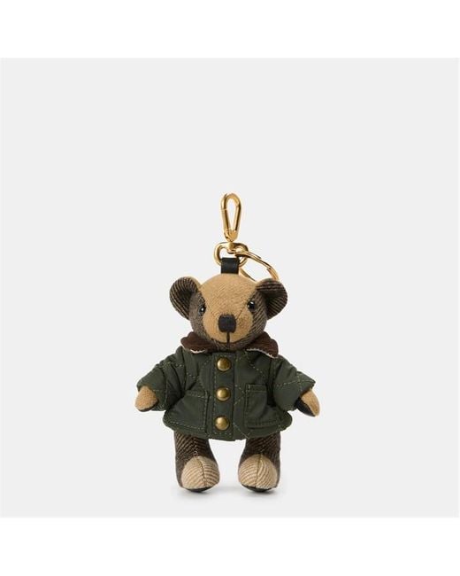 Burberry Metallic Burb Thomas Quilt Keyring