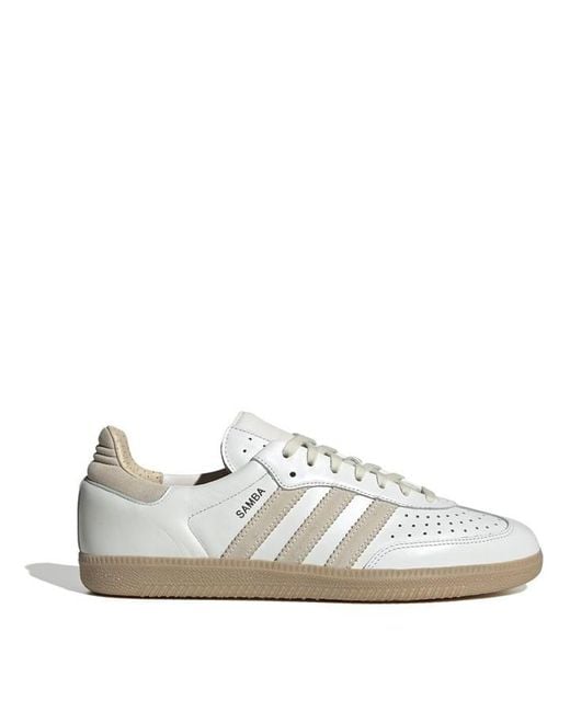 Adidas Originals White Samba Og Shoes for men