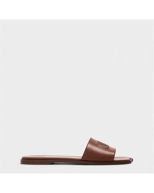 Chloé Brown Soleil Slides