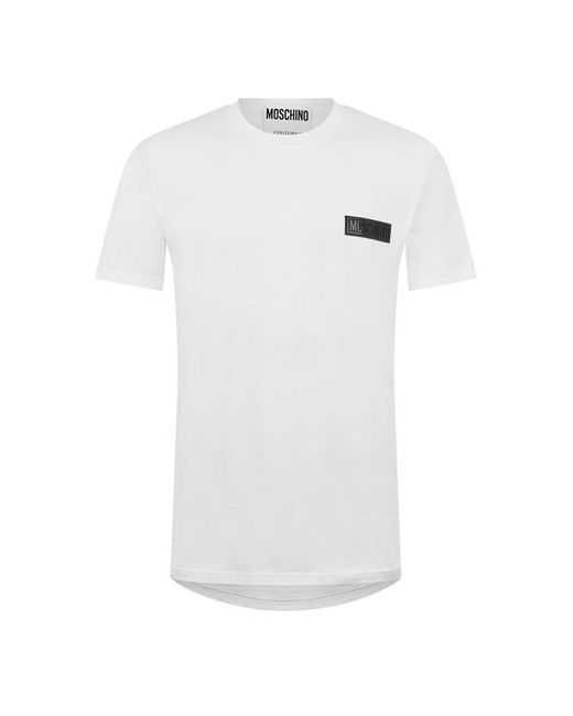 Moschino White T-shirt Sn44 for men