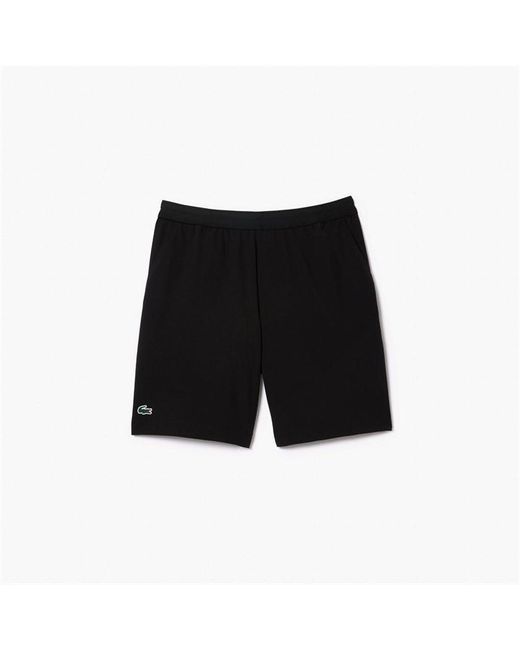 Lacoste Black Performance Tennis Shorts for men