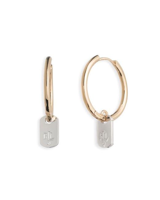 Ralph Lauren Metallic Lauren Ralph Lauren & Tag Drop Earrings