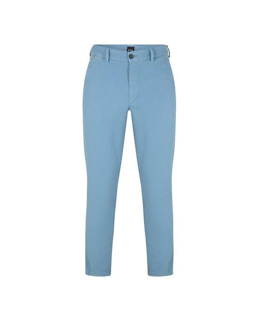 Boss Blue Kaiton Straight Leg Trousers for men