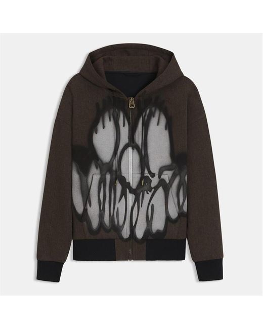 Hugo x RB Gray X Vcarb By Slawn Full Zip Hoodie for men