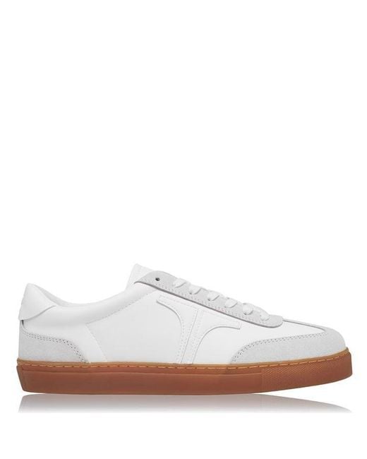 Ted Baker White Robert Leather Trainers for men