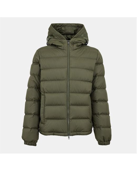 Moncler Green Weather Resistant Medium Puffer Jacket for men