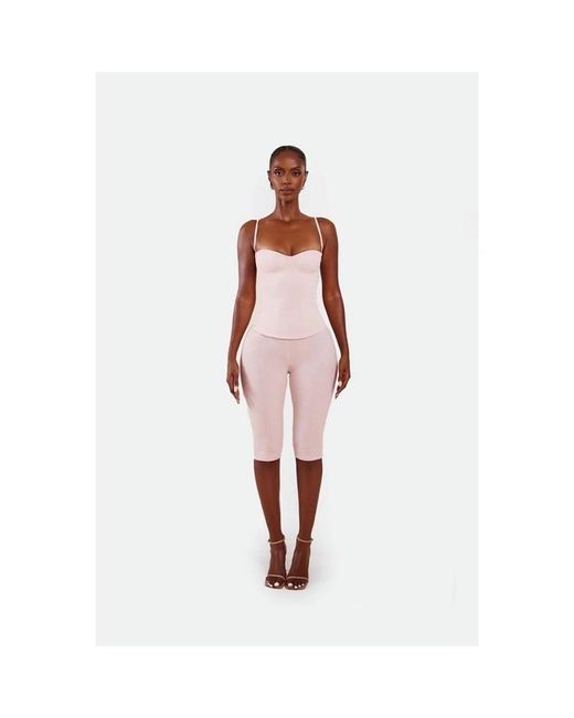 Mars the Label Red Brielle Capris