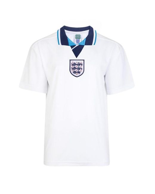 Score Draw White England Home Shirt 1996 for men