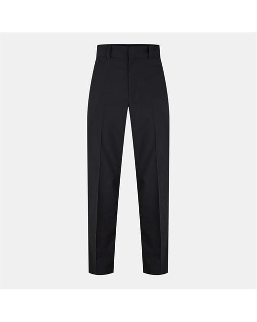 Prada Blue Wool Trousers for men