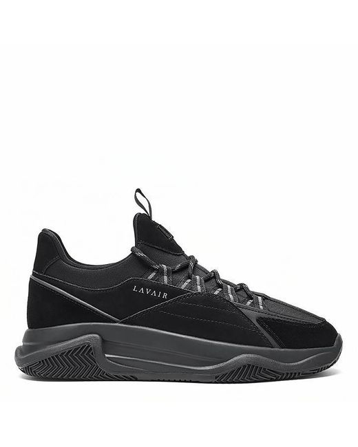 Lavair Black Creator Trainers for men