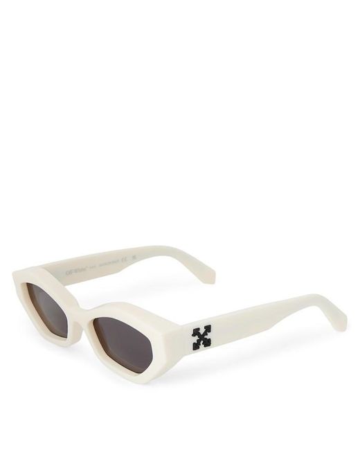 Off-White c/o Virgil Abloh Metallic Off Hilo Sunglasses 99