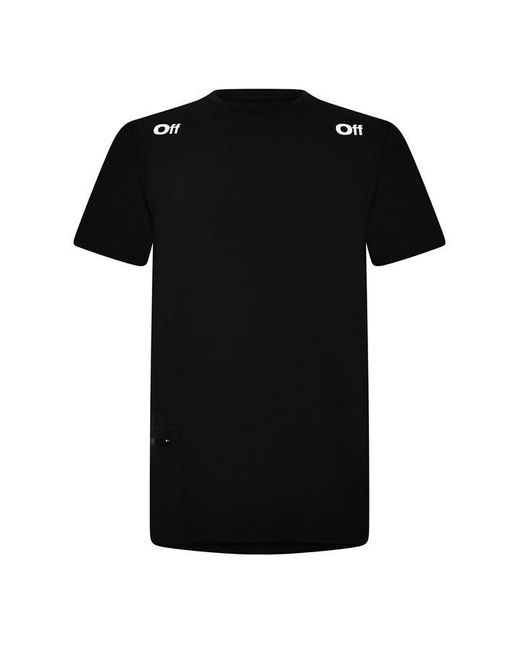 Off-White c/o Virgil Abloh Black Off Arrow S/s Tee Sn99 for men